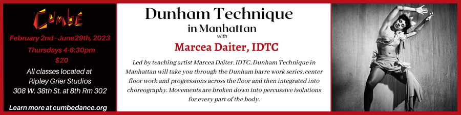Dunham Thursdays w/Marcea Daiter