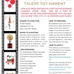 FAO Schwarz Casting Call