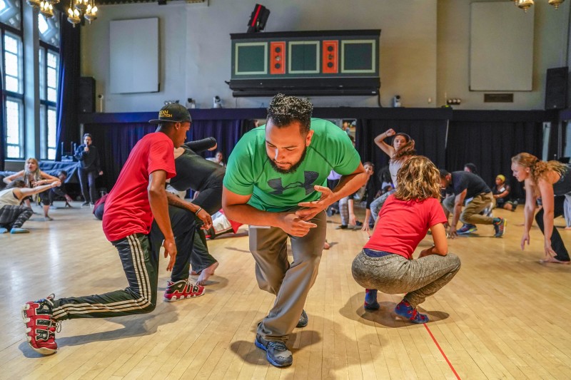 DEL Essentials workshop Dancers