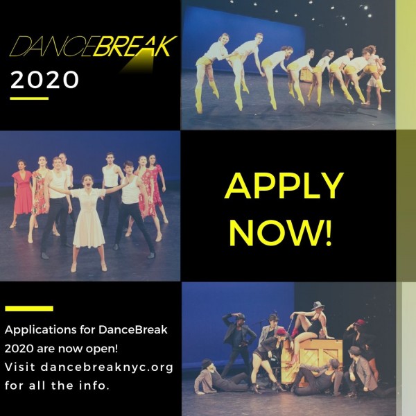 DANCEBREAK 2020! Choreographers apply now! Dance/NYC