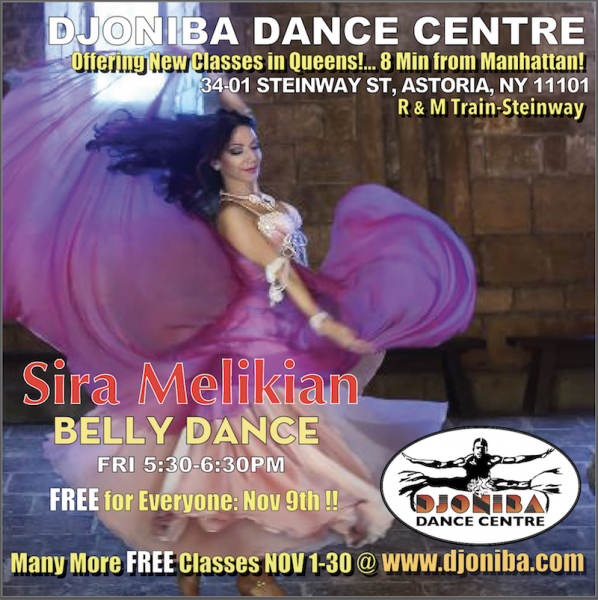 Sira Melikian belly dancing performance
