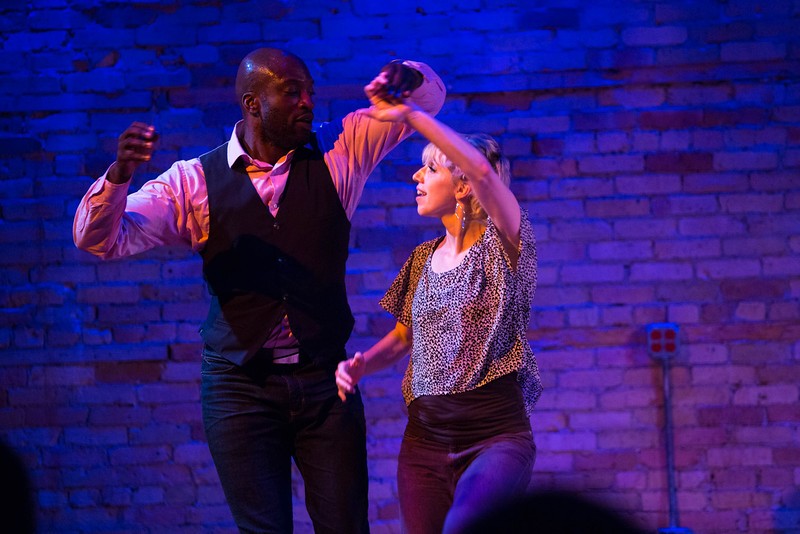 Kwame and Emily Dancing