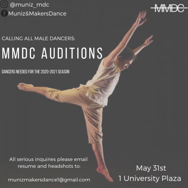 Audition flyer with information