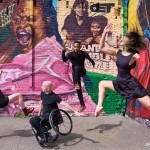 photo of six dancers with and without disabilities.