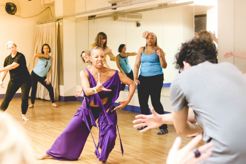 Bernadette Pleasant leading a Femme! Experience