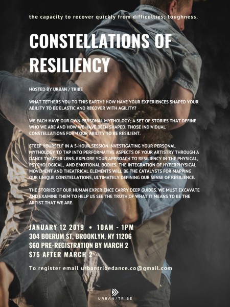 CONSTELLATIONS OF RESILIENCY