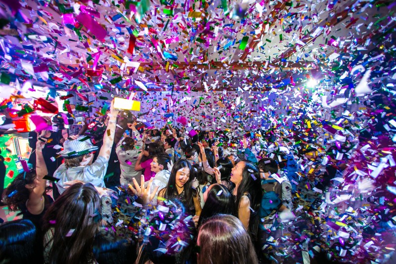 a snapshot into the energy we infuse into a party