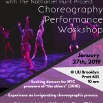 Image promo for the Audition for Choreography Performance Workshop