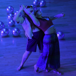 Sarah Liebau and Elena Yasin in "beach piece."