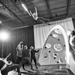 Rehearsal photo from the Diavolo space in Los Angeles