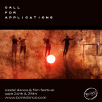 Call for applications! Sizzle! Film & Dance Festival
