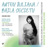 ridance Online: Baila Society with Ahtoy Juliana