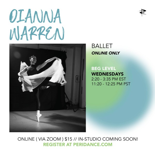 Peridance Online: Beg Ballet with Dianna Warren