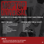 MOPTOP Universal Audition Flyer