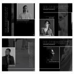 Headshots of BLUEPRINT 2022 Choreographers