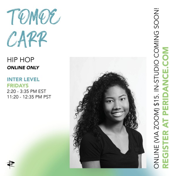 Peridance Online: Inter Hip Hop with Tomoe Carr