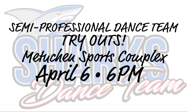 Sharks Logo with Tryout info