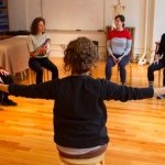 An image of participants seated in a circle from a BAC Training Course Open House