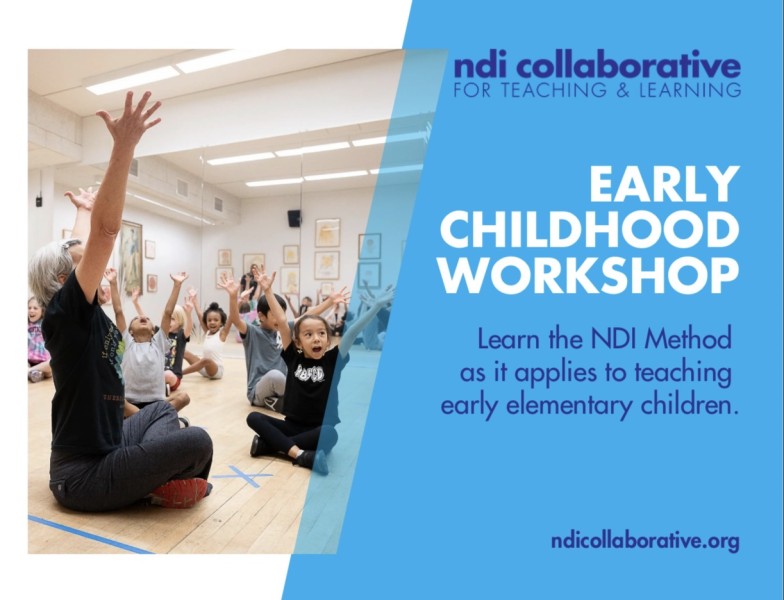 Children raise their hands above their heads