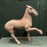 ceramic horse statue