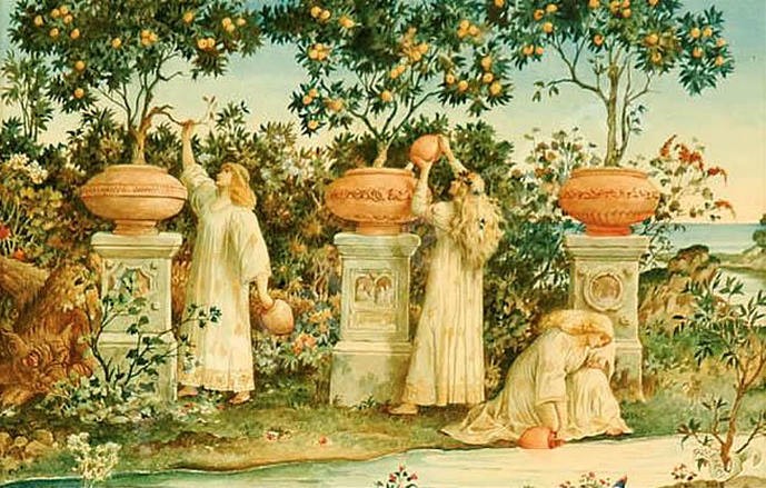 The Garden of Hesperides, Ricciardo Meacci, 1894