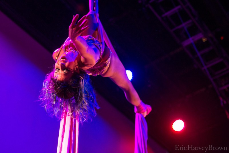 Aerialist from a past show