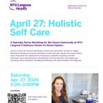 Flyer about April 27 workshop
