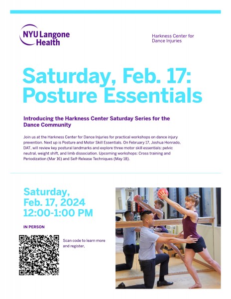 Flyer with event details. 