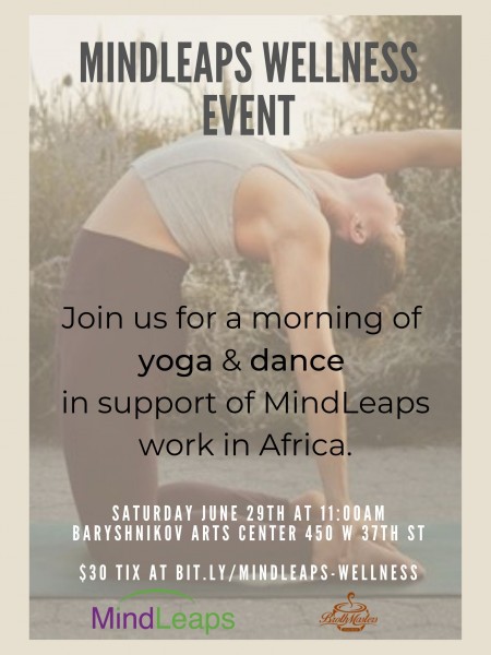 Yoga and dance with MindLeaps