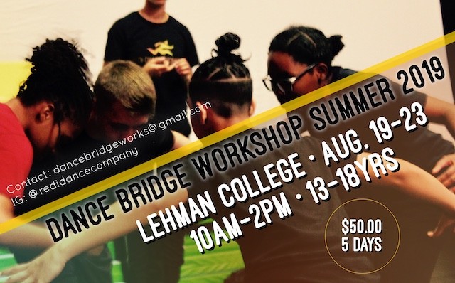 Dance Bridge Summer Workshop 2019: Apply Now!