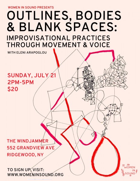 OUTLINES, BODIES & BLANK SPACES: IMPROVISATIONAL PRACTICES THROUGH MOVEMENT & VOICE