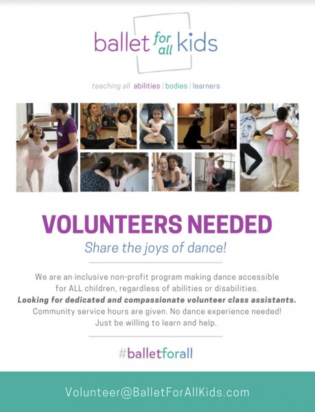 Work/Volunteer Opportunities - DANCE
