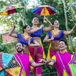 Cast of Bollywood Beats Show at Disney World