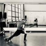 Dancers in rehearsal for a piece shown at NYC Choreographers' Forum