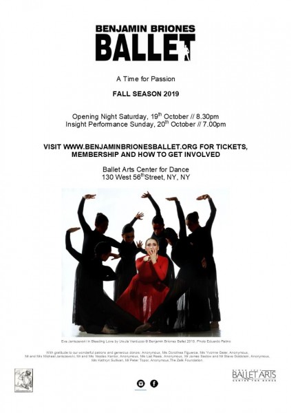 Join us for a thought provoking night of ballet and contemporary dance