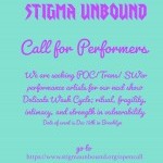 We are seeking POC/Trans/SWer performance artists for our next show, Delicate Wash Cycle