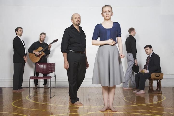 Scene from Mystical Feet Production "The Mar Vista"