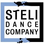 Image of &ldquo;SteLi&rdquo; logo. The words: &ldquo;SteLi dance company&rdquo; framed by two borders connected by interlacing hands. 