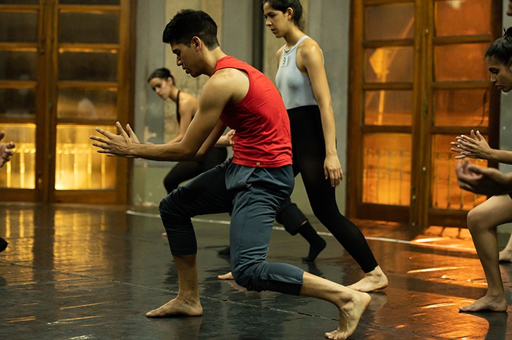 Audition in Asuncion, Paraguay. Dancer: Luis Gavilan