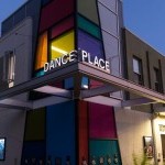 Dance Place building at night