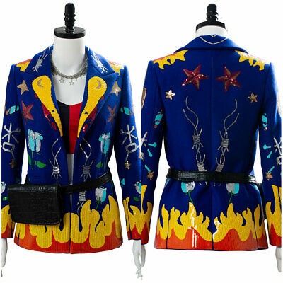 Birds of Prey Harley Quinn Blue Blazer
