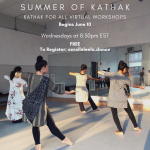 Kathak For All classes- FREE to the public