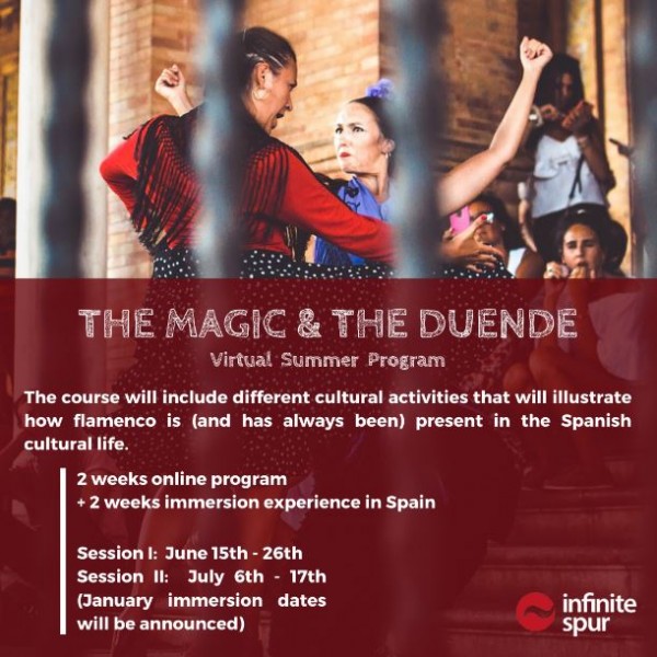 Spanish Flamenco dancers and program details