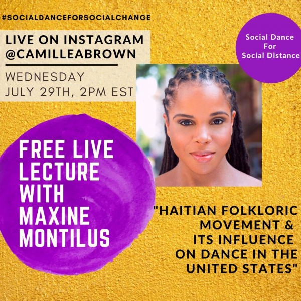 Free Live Lecture With Maxine Montilus