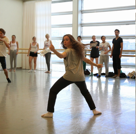 Anna Hop leading workshop.