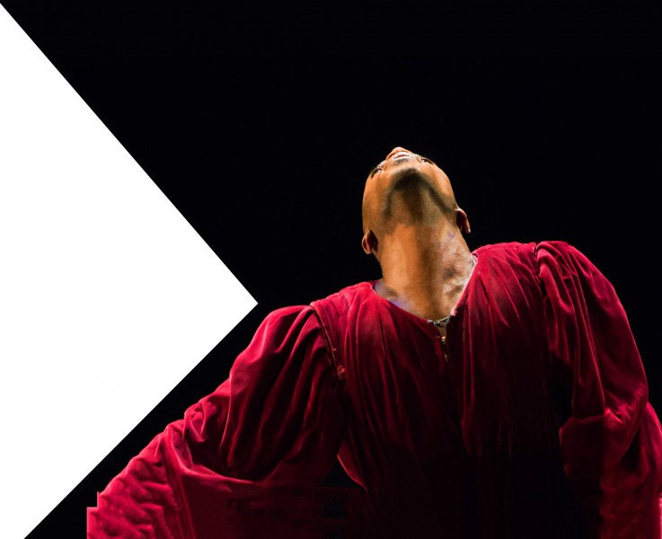 Dancer Mark Willis in Limón's "The Moor's Pavane"