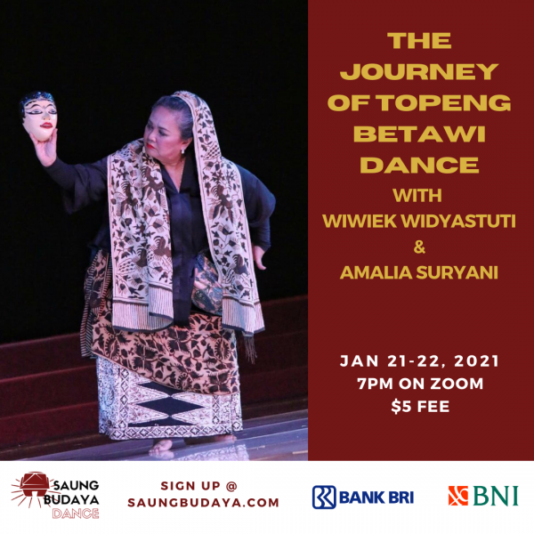Saung Budaya - The Journey of Topeng (Mask) Betawi Dance