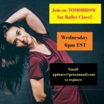 Ballet Class Ad