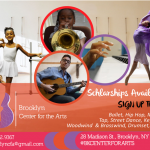 Photo of a ballet student and a professional ballet dancer