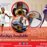 Flyer for Brooklyn Center for the Arts Summer Program